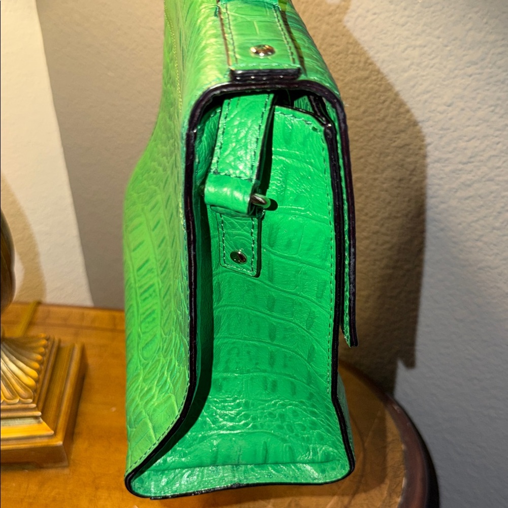 Kate Spade Crocodile-Embossed Handbag - Picture 2 of 8